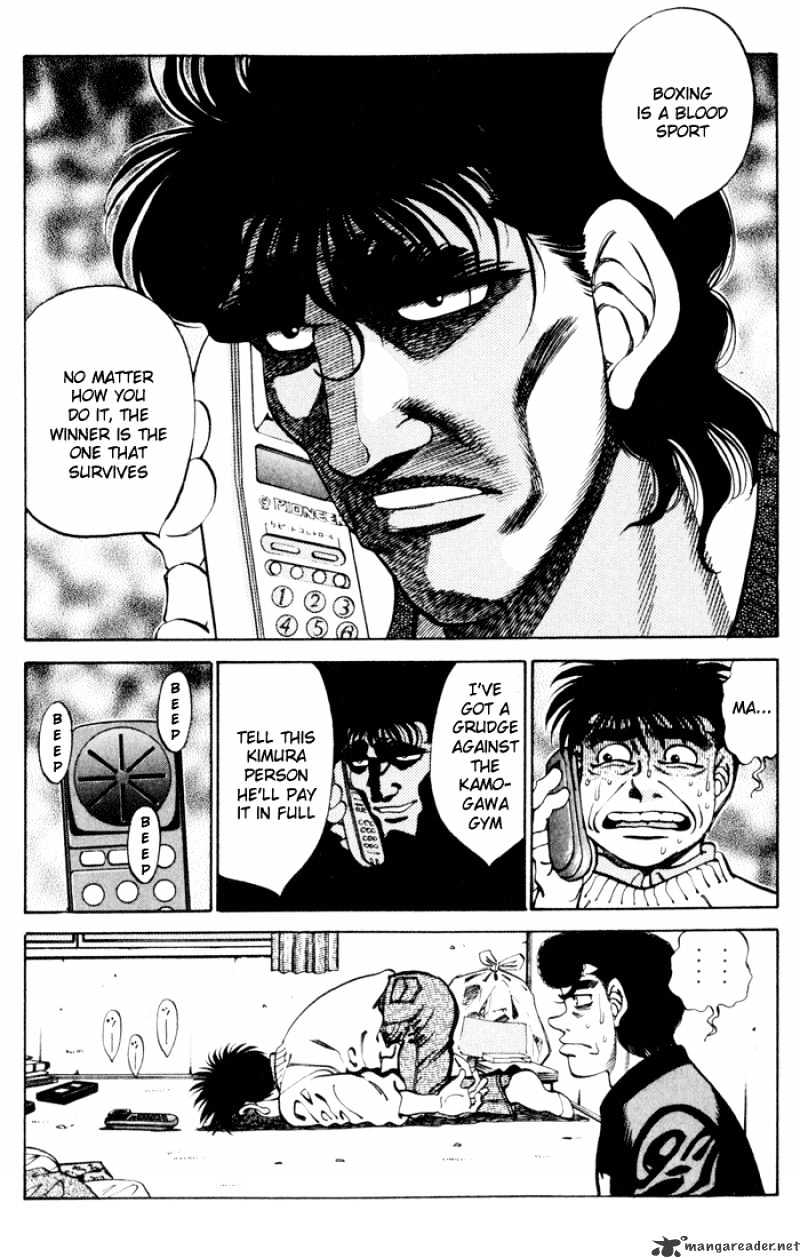 Hajime no Ippo: Fighting Spirit, Chapter 271 image 17